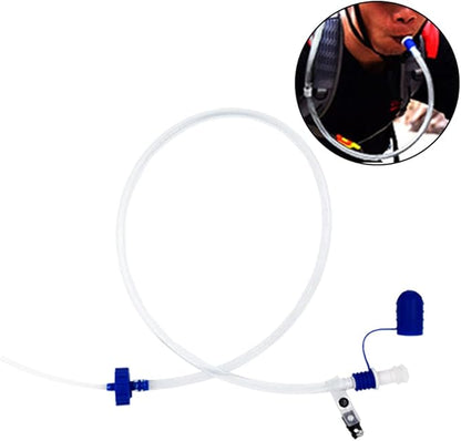 Cycling Bottle Drink Tube Water Bottle Drinking Tube with Double Adapter Hydration System Drink Tube Kit for Cycling Trekking Fishing Boating Camping