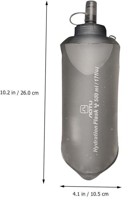 Kisangel 1pc Folding Cup Collapsible Travel Kettle Portable Cup Water Glasses Camping Water Bottle Collapsible Water Bottles Collapsible Kettle Water Bag Running Fitness Food Grade Tpu