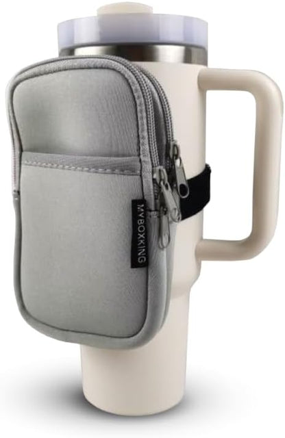 Water Bottle Pouch,Stanley Cup Pouch,Tumbler Pouch,Stanley Fanny Pack,Bag for Cup,Bottle Wallet,Water Bottle,Accessories,Phone,Gym