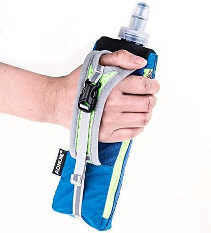 AONIJIE Lovtour Quick Shot Handheld Hydration Pack with 500ml BPA Free Collapsible TPU Water Soft Flask