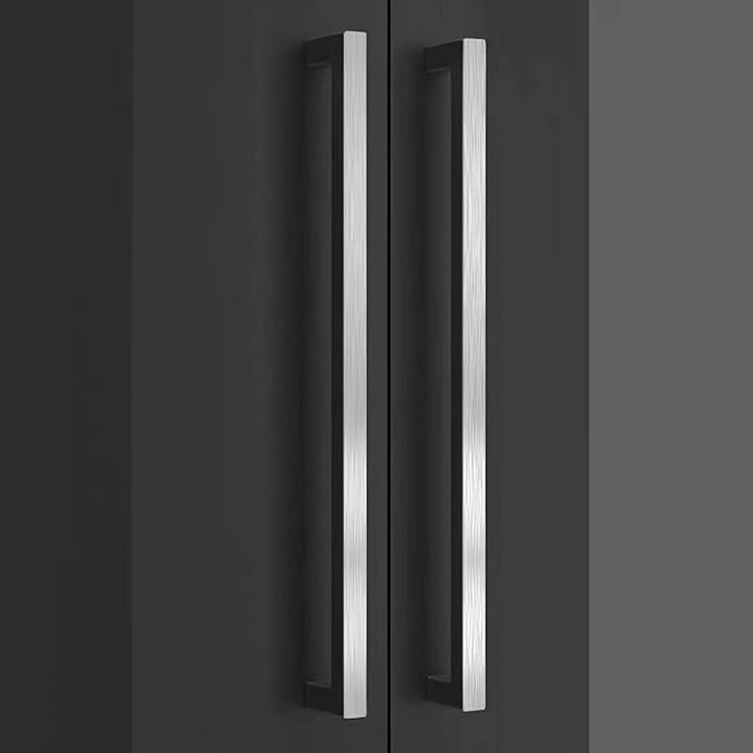 Probrico 10 Pack Kitchen Cabinet Drawer Handles Stainless Steel 10" Holes Distance Brushed Nickel Pulls 10.5" Total Length 10 Pack