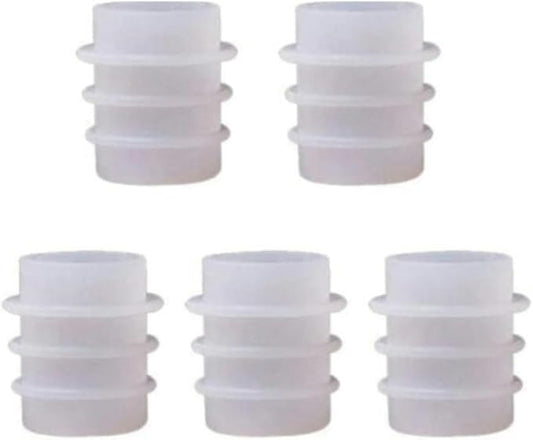 5Pcs White Bottle Stopper Silicone Mold,Crystal Epoxy Wine Bottle Stopper Mold,Reusable Beverage Bottle Stoppers Silicone Molds Cork Cover Wine Stoppers,Bar and Wine Tools Wine Stoppers and Pourers