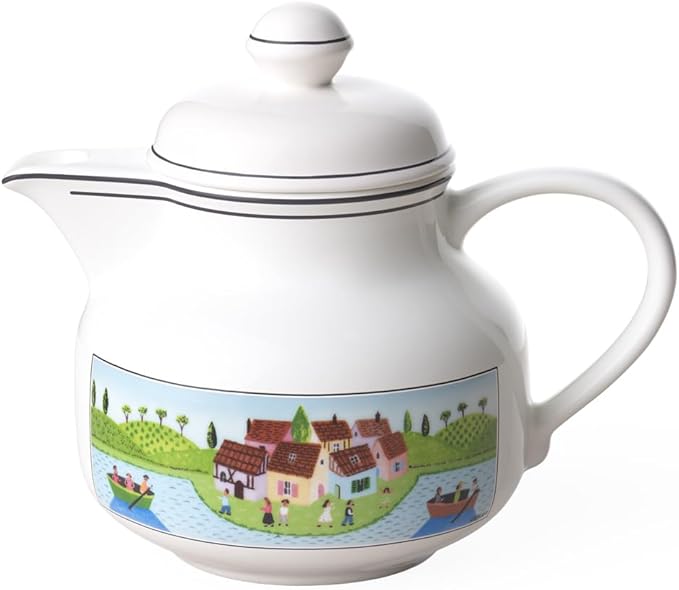Villeroy & Boch Design Naif 0.90 Litre Teapot, 6 Persons