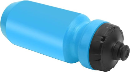 Bicycle Water Bottle, Self‑Sealing Leakage‑Proof Jet Valve Easy to Open and Close Broken‑Resistant Bike Kettle for Outdoor for Travel(Blue)