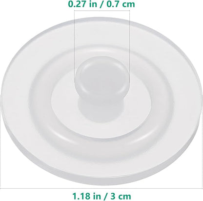 4Pcs Water Bottle Silicone Stopper, Water Cup Leak Stopper Tumbler Replacement Lid Vent Stopper Water Bottle Lid Plug Water Bottle Stopper Belly Bottle Accessory