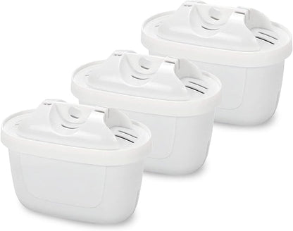 3-Pack Mavea Water Filter Replacement for MAVEA Pitcher 1001122, 1001495 LEVOIT Pitcher,Brita Mavea Maxtra, Maxtra+ and more brand of Water filter Pitcher