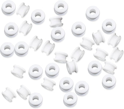 36PCS New Rubber Grommets In White Compatible With Hunter Vintage Discontinued Ceiling fans/Ceiling Fan Replacement Parts (36)