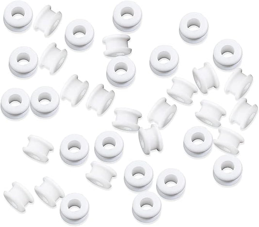 36PCS New Rubber Grommets In White Compatible With Hunter Vintage Discontinued Ceiling fans/Ceiling Fan Replacement Parts (36)