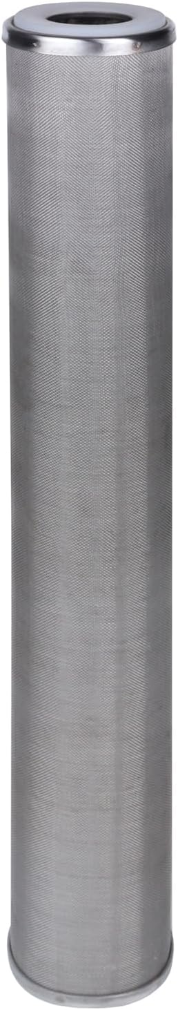 Amwater Stainless Steel Re-Cleanable Wire Mesh Filter Cartridge 20 "Length,2.5 "OD(25 Micron)