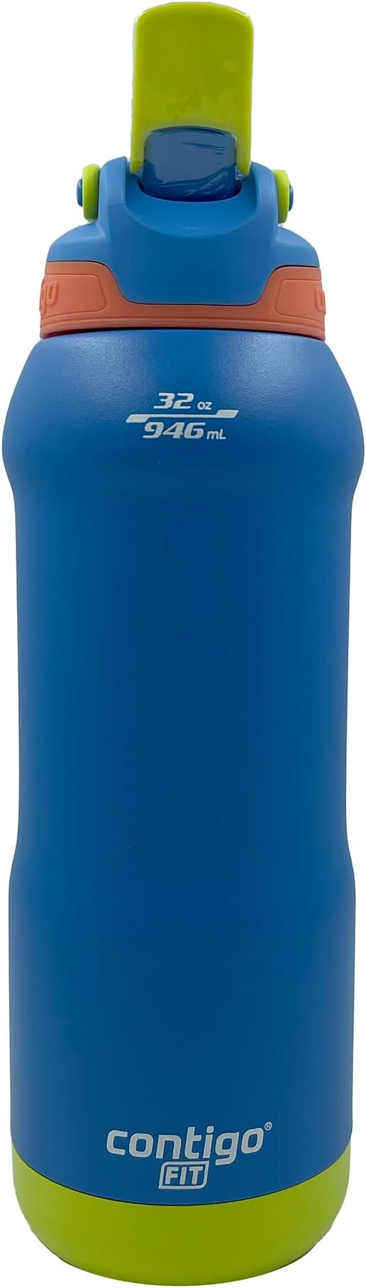 Contigo Autospout Water Bottle, 32 oz, Blue