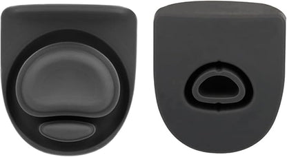 2Pcs Black Water Bottles Top Lid Replace For Owala FreeSip 19/24/32/40oz Bottle Leak Proof Silicone Stopper Water Cup Sealing Water Bottle Parts, Sports and Outdoor Recreation Accessories
