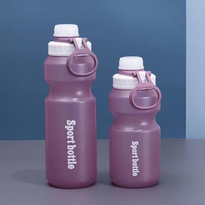 Sports Water Bottle, Plastic Water Bottle,BPA-Free,Leak-Proof, Reusable Water Bottle for School, Outdoor,Gym, Running, Hiking (Purple (26 OZ))
