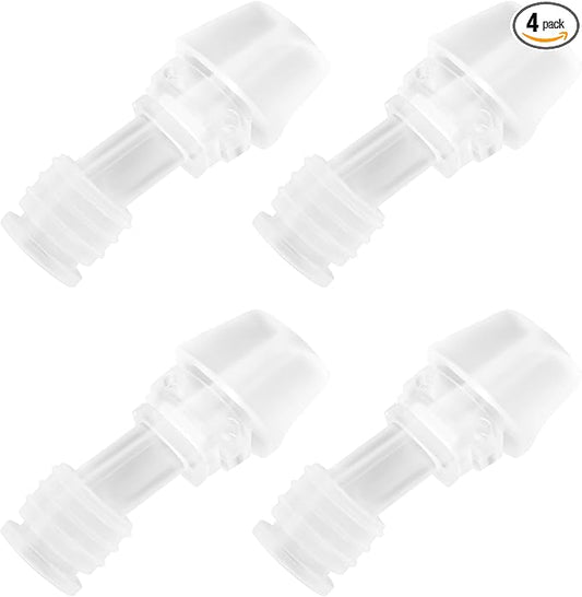 4pcs Water Bottle Bite Valve for Contigo, Water Bottle Mouthpiece Replacement Silicone Water Bottle Bite Valve Replacement Accessories for Contigo Water Bottle