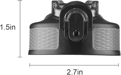 EYQ Water Bottle Straw Lid for 32 oz Water Jug (Gray)