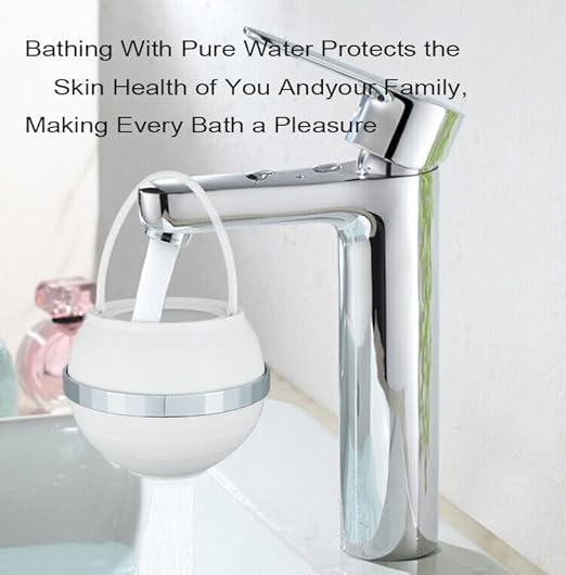 8 Stages Bath Ball Water Purifier,Bathtub Water for Water Purifier Hanging Shower,Smoother Skin,Purify Your Bathwater,Easy Installation