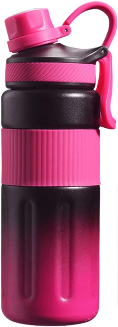 Comeon Insulated Stainless Steel Water Bottle with Lid, 24 OZ Leak Proof Vacuum Sports Water Flask for Gym, Travel, Bike, Camping