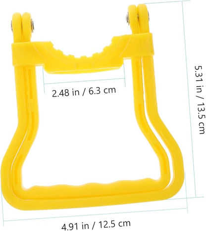 BESPORTBLE 4Pcs 5 Gallon Water Bottle Handles - Stable Ergonomic Grip Handle Carrier Drinking Water Bottle Carrier for 5 Gallon Water Jugs for Prevents Tilting (Yellow)