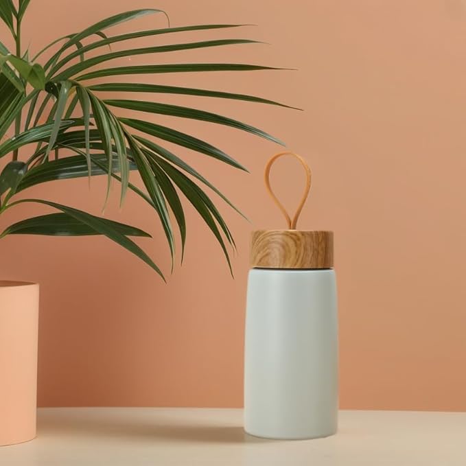 Insulated Bottle,Hot Water and Cold Beverages Last for Hours,Good for Biking,Backpacking,Camping, Office,Fits Most Car Cup Holders（280ML） (pink)