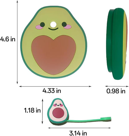 Lid Protective For 40 Oz Stanley Cup&Straw Cap,Stanley Cup Silicone Dust Cover,Stanley Cup Cute Accessories,Strawberry/Avocado/Pink Flower Design