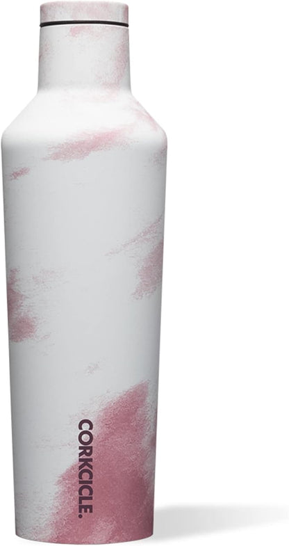 Corkcicle Disney Minnie Mouse Insulated Canteen Travel Water Bottle, Triple Insulated Stainless Steel, Screw-on Cap, Keeps Beverages Cold for 25 Hours or Warm for 12 Hours, 16 oz