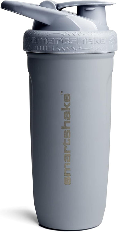 Smartshake Reforce Stainless Steel, 900 ml, Grey