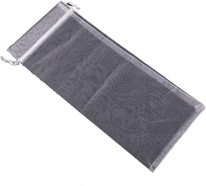 50 Pieces Organza Wine Bags Drawstring Organza Bags Reusable Simple Bottle Wrap Dresses Festive Packaging Bags 5.7 x 14.5 Inch for Decoration Storefront Display Gift Bags Party Favors White