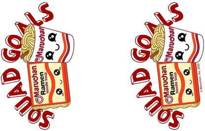 Maruchan Fifth Sun Squad Goals BOWL-MUMA0APZYG 17 oz Stainless Steel Water Bottle, 17 Ounce, Multicolored