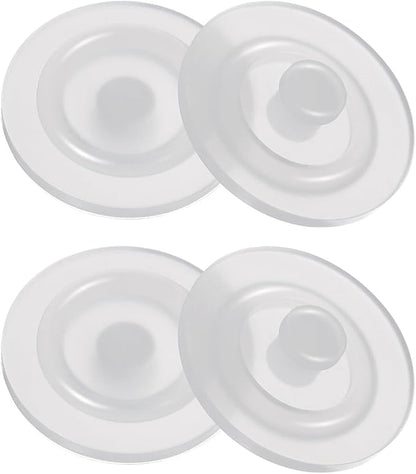 4Pcs Water Bottle Silicone Stopper, Water Cup Leak Stopper Tumbler Replacement Lid Vent Stopper Water Bottle Lid Plug Water Bottle Stopper Belly Bottle Accessory