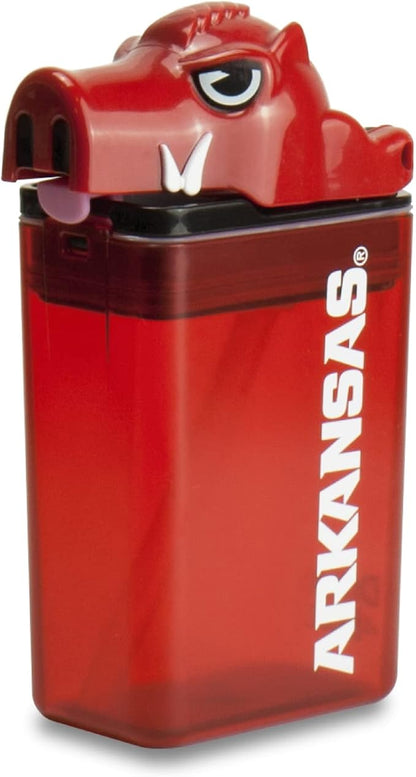 Reusable Water Bottle | Officially Licensed NCAA Sports Bottle |BPA Free | Dishwasher Safe | University of Arkansas | Razorback Officially Licensed NCAA - 8oz