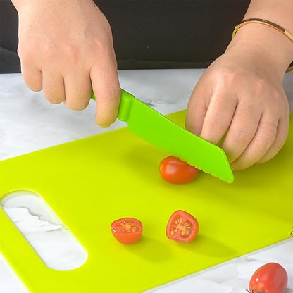 Real Cooking Set for Kids,13/17 Piece Kids Baking knife Set Kitchen Tools Include Wood Kids Safe Knife, Peeler, Cutting Board Potato Slicers for Boys, Kid, Toddler, Gift