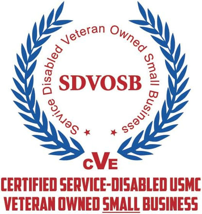 32oz Navy Stainless Steel Water Bottle with Engraved Navy Logo - US Navy Pride on the Go - Navy Gifts | Disabled USMC Vet Owned SMALL Business