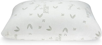 Adjustable Pillow (Queen (U.S. Standard)) Bed Pillow for Sleeping, Cooling Shredded Memory Foam, Adjustable to Soft - Firm, Removable and Washable Cover, Pillow for Back Or Side Sleepers