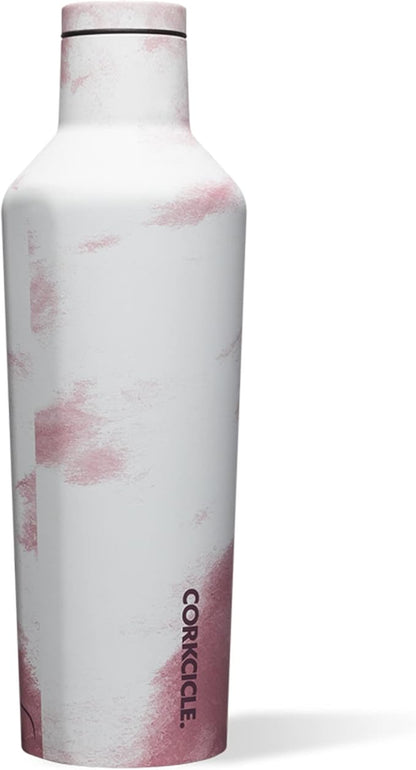 Corkcicle Disney Minnie Mouse Insulated Canteen Travel Water Bottle, Triple Insulated Stainless Steel, Screw-on Cap, Keeps Beverages Cold for 25 Hours or Warm for 12 Hours, 16 oz