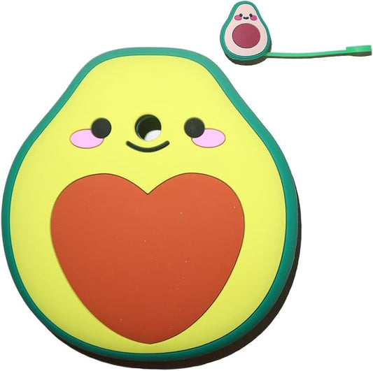 Lid Protective For 40 Oz Stanley Cup&Straw Cap,Stanley Cup Silicone Dust Cover,Stanley Cup Cute Accessories,Strawberry/Avocado/Pink Flower Design