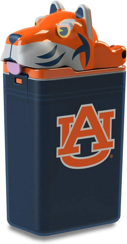Reusable Water Bottle | Officially Licensed NCAA Sports Bottle | BPA Free | Dishwasher Safe | Tiger Aubie Mascot | 12 oz Drink in auburn Box - Auburn University