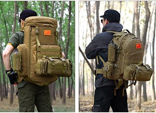 Adjustable Tactical Water Bottle Pouch CREATOR Foldable MOLLE Water Bottle Holder Attachment Carrier for Backpack/Waist bag/Belt