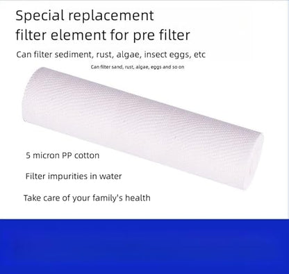 2023-2024-Replaceable-Filter-Cartridge-Tap-Water-Household-Pre-Filter-Pp-Cotton-Filter-Cartridge-Household-Transparent-Water (5 Replacing the filter element)