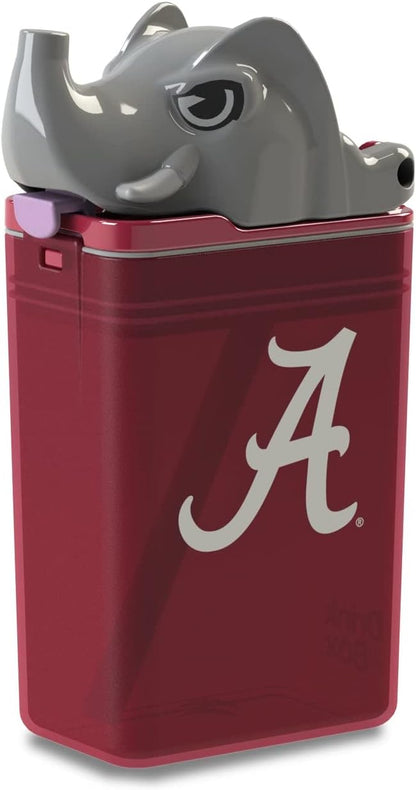Reusable Water Bottle |Officially Licensed NCAA Sports Bottle |BPA Free | Dishwasher Safe | University of Alabama Big Al Mascot | Officially Licensed NCAA - 8oz