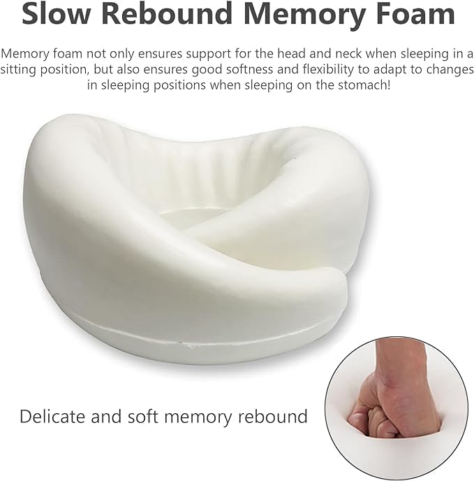 2024 New Travel Pillow,Wander Plus Neck Pillow Airplane, Super Comfy Memory Foam