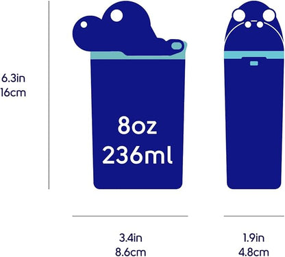 Reusable Water Bottle | Officially Licensed NCAA Sports Bottle |BPA Free | Dishwasher Safe | University of Florida | Albert Gator Officially Licensed NCAA - 8oz