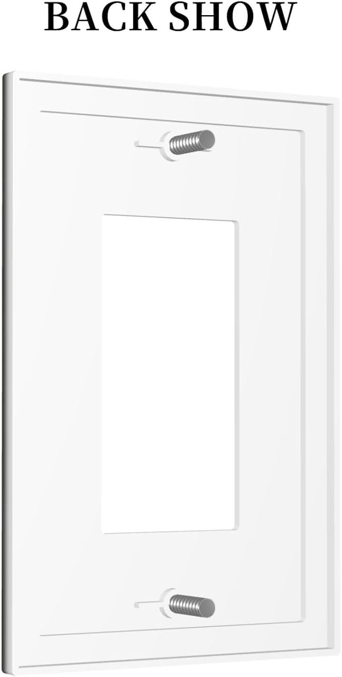 Black Witchy Skeleton Skull Gothic Sun Moon 1 Gang Rocker Novelty Light Switch Covers Decorative Unique Single Decora Outlet Wall Plate Faceplate Switchplate GFCI for Bedroom Decor