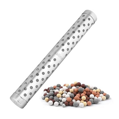 2pack Alkaline Water Stick PH Alkalizer Ionizer Stainless Steel Hydrogen Minerals Wand Water Purifier Filter