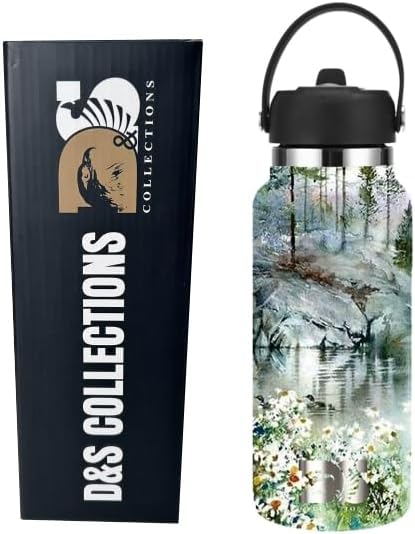 32oz Stainless Steel Sports Water Bottle with Straw Lid - Leak-Proof, Durable Design for Hydration on the Go During Workouts, Travel & Outdoor Activities, Large