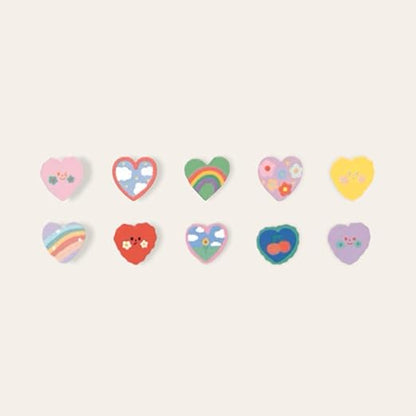 Nature Good Vibes Cute Fun Washi Sticker Tape Decorative Stationery Sticker Roll | Set of 5