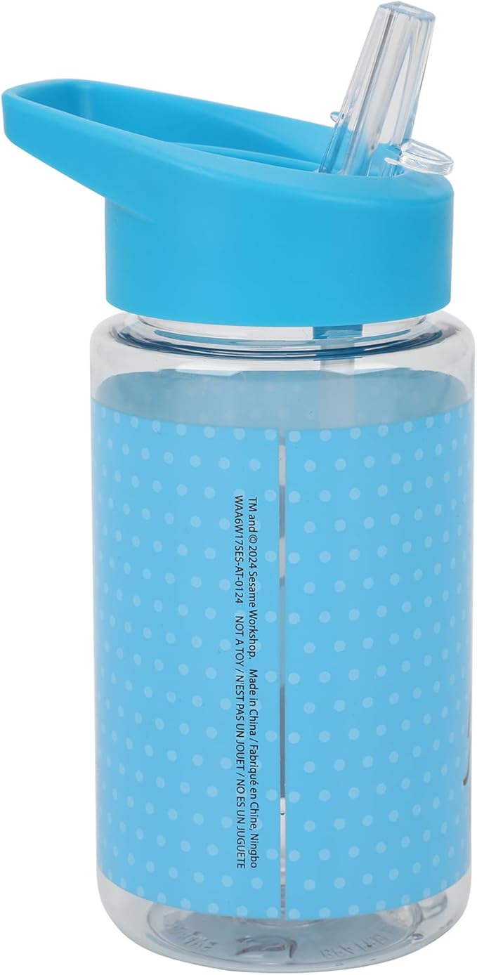 Bioworld Sesame Street Elmo & Cookie Monster 2-Pack 14 Oz Plastic Water Bottles