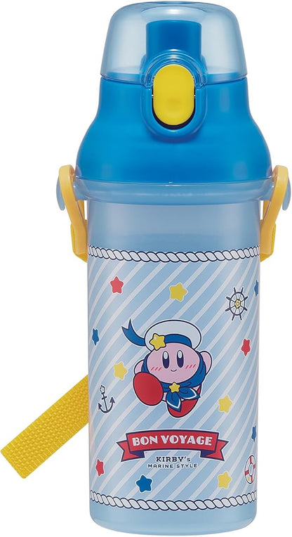 Kirby Adventure Water Bottle with Strap, 16.23oz (480ml)
