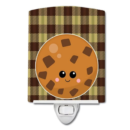 Caroline's Treasures BB7046CNL Cookie Face Ceramic Night Light Compact, UL-Certified, Ideal for Bedroom, Bathroom, Nursery, Hallway, Kitchen, 6x4x3, Multicolor