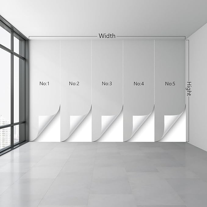 Seaside Scenic Coconut Tree Mural for Living Room (Not Peel and Stick)