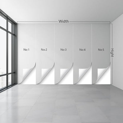 Seaside Scenic Coconut Tree Mural for Living Room (Not Peel and Stick)