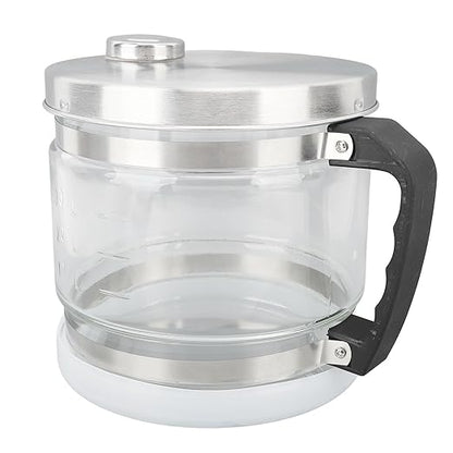 4L Water Container for Distiller, Portable Glass Distilled Water Storage Container, Collection Bottle Replacement for Countertop Distillers, Ensure The Purity of Distilled Water